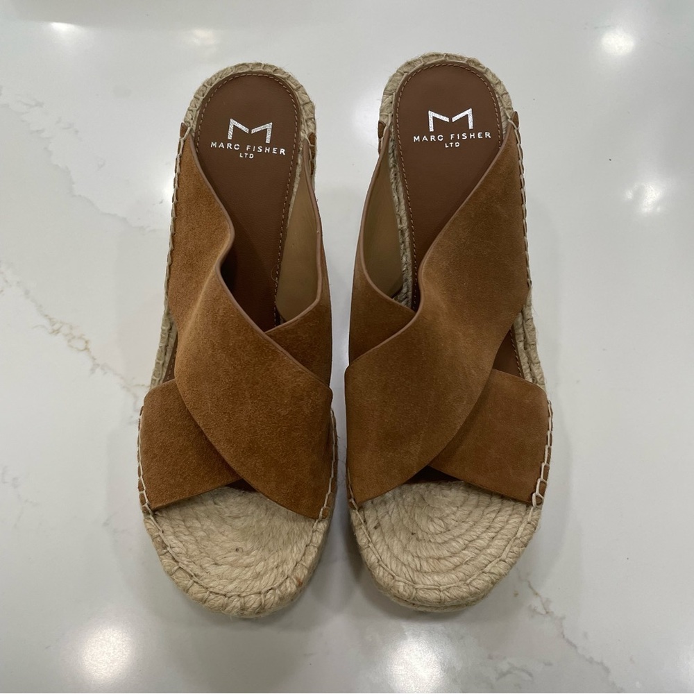 Marc Fisher Aden Platform Wedge Sandal - Picture 3 of 14